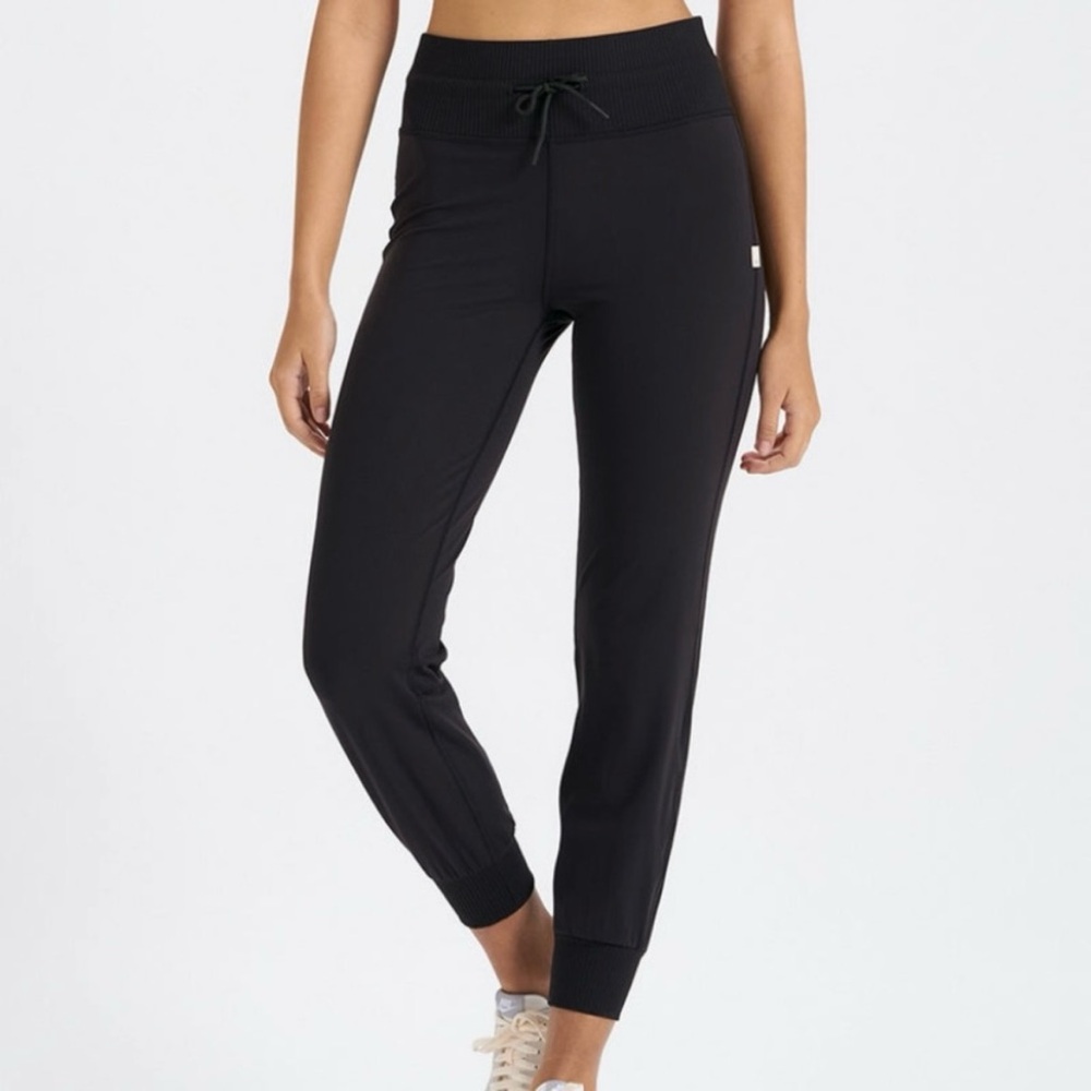 Vuori Black Drawstring Joggers